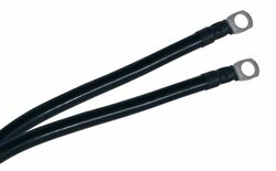 BATTERY CABLE 25mm2 BLACK 0,5M